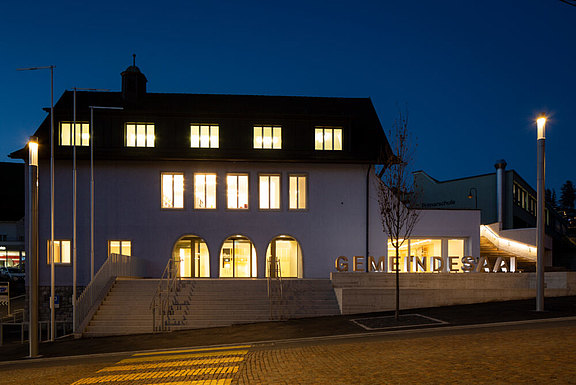 Erneuerung Gemeindesaal Mauren Erneuerung Gemeindesaal Mauren